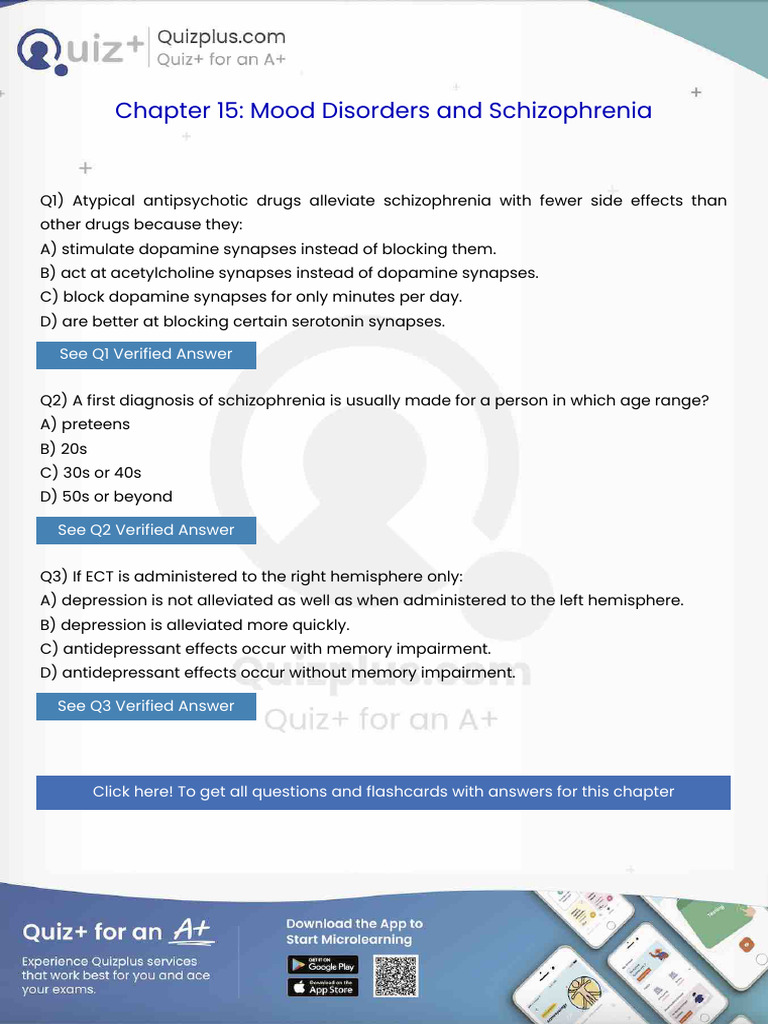 Atypical Antipsychotic Drugs Alleviate Schizophrenia With Fewer Side ...