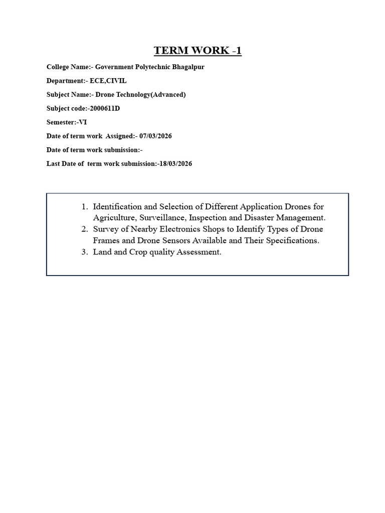 Term Work 2222 (1) | PDF