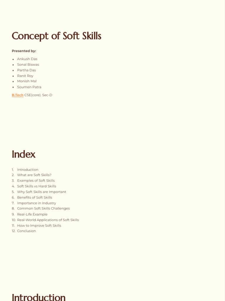 Concept-of-Soft-Skills (2) | PDF | Skill | Communication