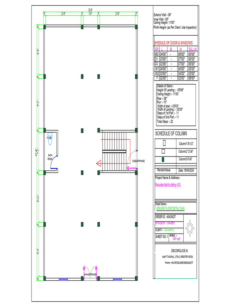 Structural Design Sample-02 | PDF | Architectural Design | Architecture