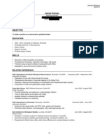 James Holmes Resume