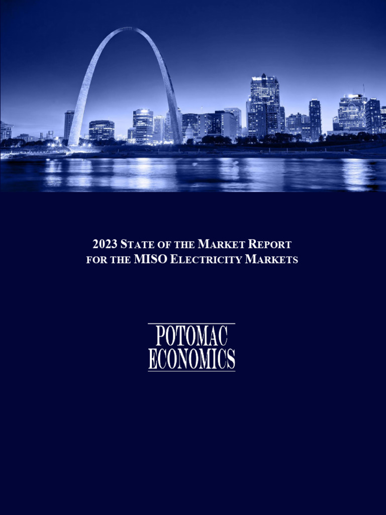 2023 MISO SOM Report Body Final | PDF | Forecasting | Electric Power