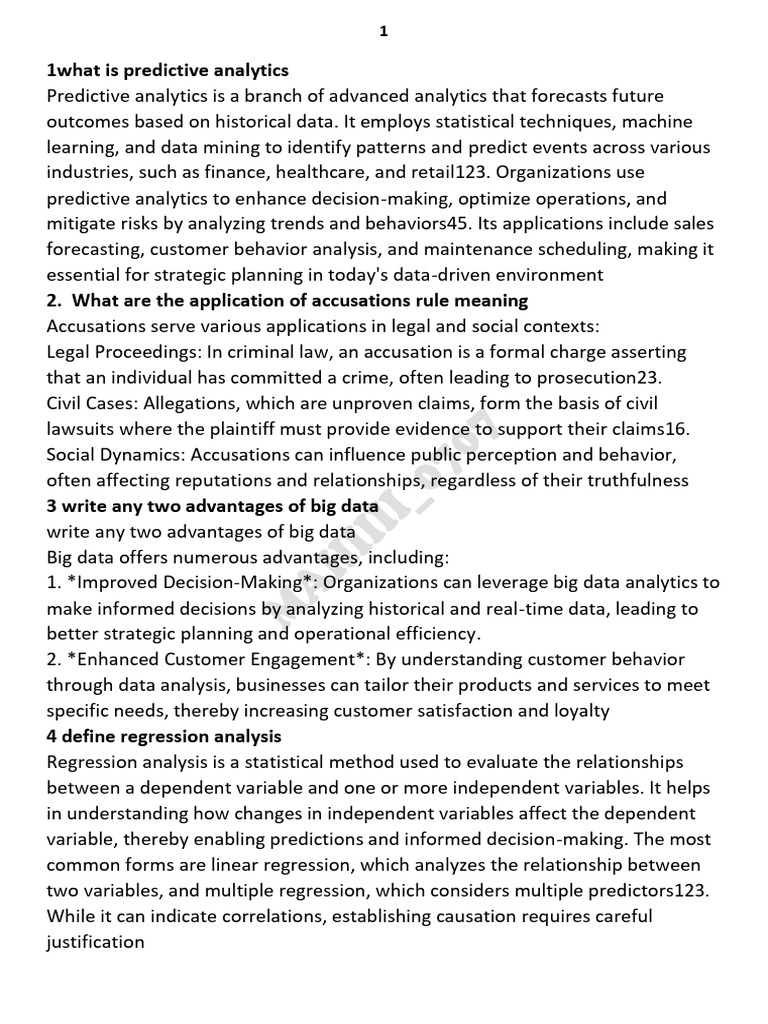 Mayurg0707big Data[1] | PDF | Predictive Analytics | Analytics