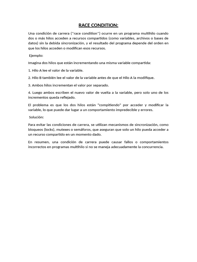 02.9 Race Condition | PDF