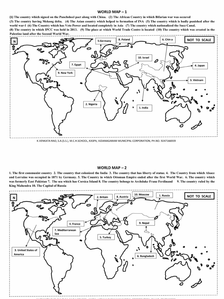 Paper 2 Map Pointing | PDF
