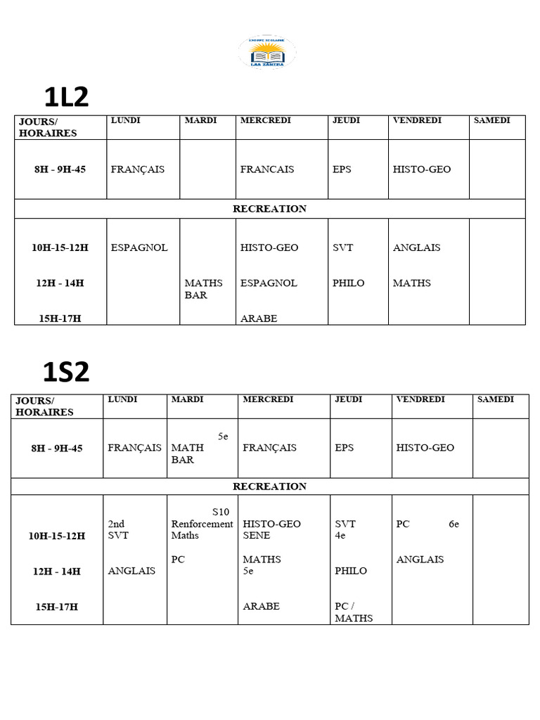 1l2 1s2 Combine | PDF