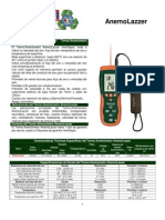 Anemometros AnemoLazzer ALZ Extech VentDepot