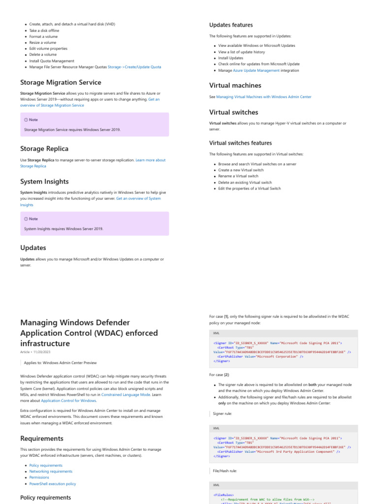 Windows Server Manage Windows Admin Center 29 | PDF | Microsoft Windows ...