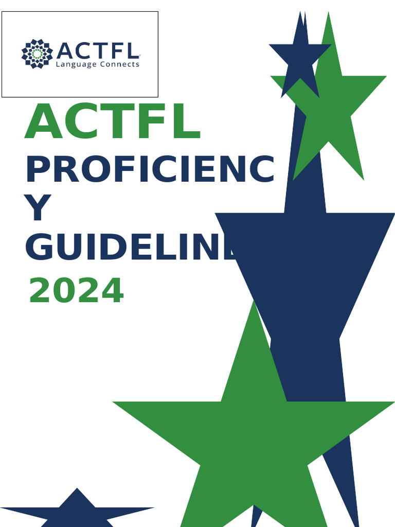 ACTFL Proficiency Guidelines 2024 | PDF | Communication | Learning
