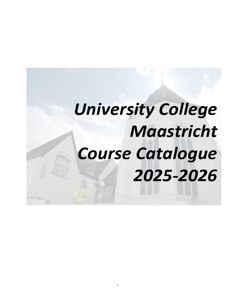 UCM Course Catalogue 2025-2026 | PDF | Force | Cell (Biology)
