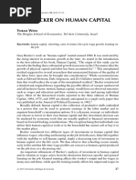 Human Capital Theory Overview | PDF | Human Capital | Capital (Economics)