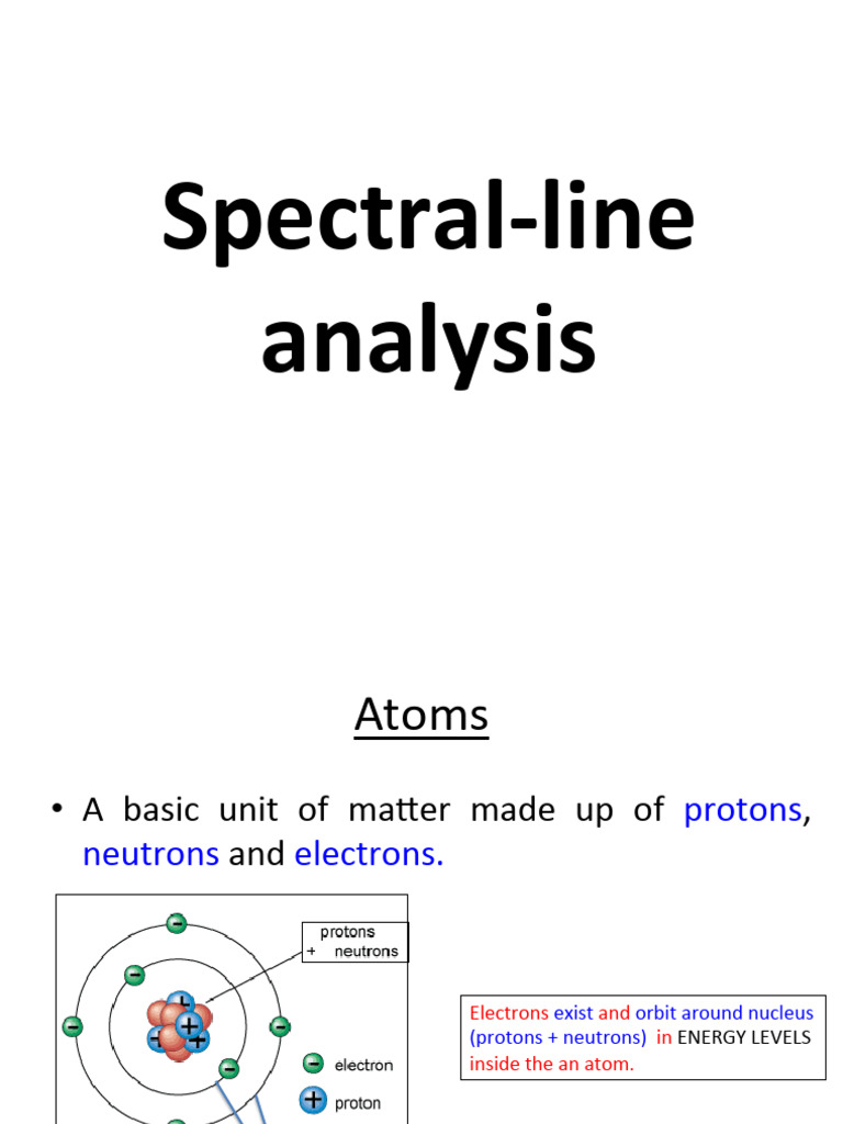 L6-SPECTROSCOPY+DOPPLER-EFFECT | PDF | Emission Spectrum | Spectroscopy