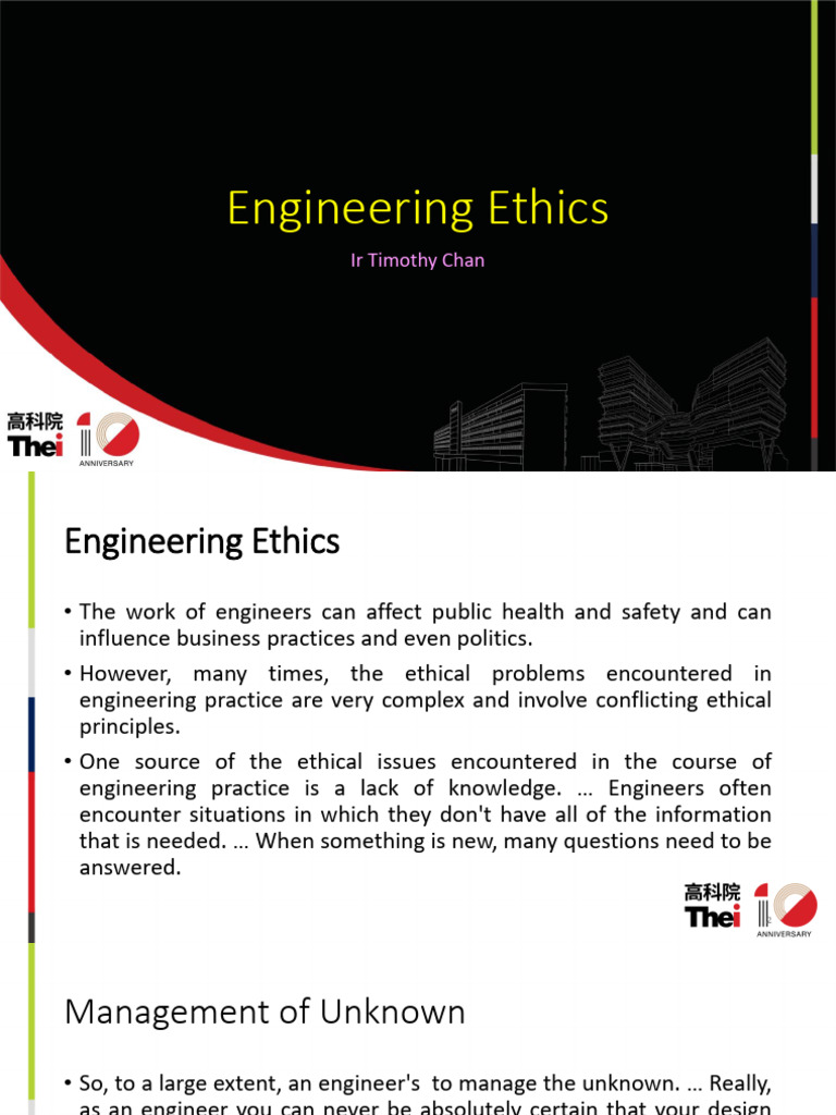 Extra Notes on Engineering Ethics | PDF | Engineering | Employment