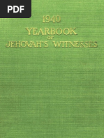 1959 Yearbook of Jehovahs Witnesses | PDF | The Gospel | Jesus