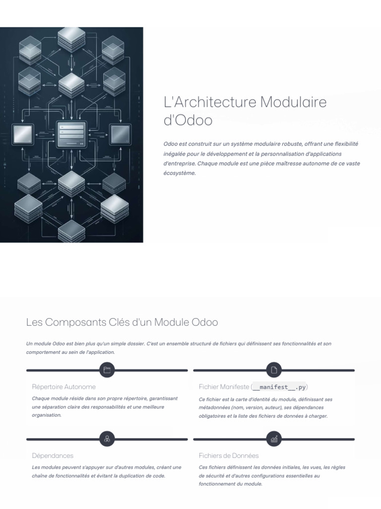 Presentation Odoo | PDF | Fichier informatique | XML