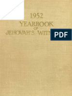 1952 Yearbook of Jehovahs Witnesses