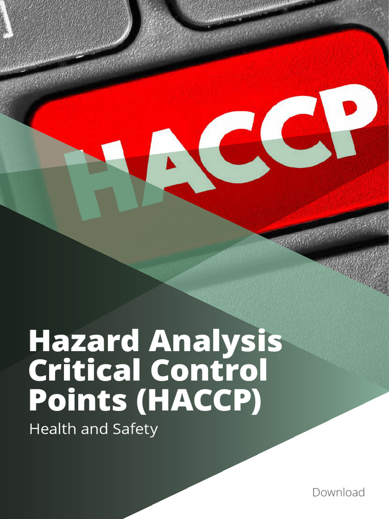 Hazard Analysis Critical Control Points | PDF