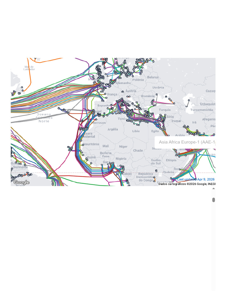 Submarine Cable Map | PDF