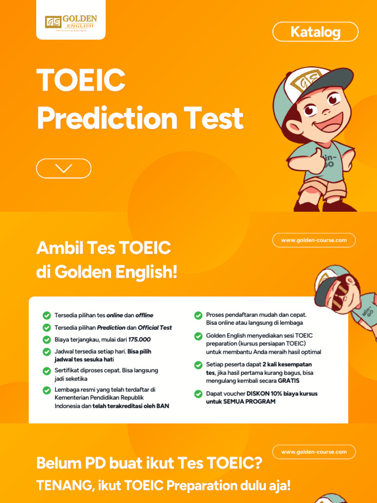 Katalog TOEIC Prediction Test 2024 | PDF