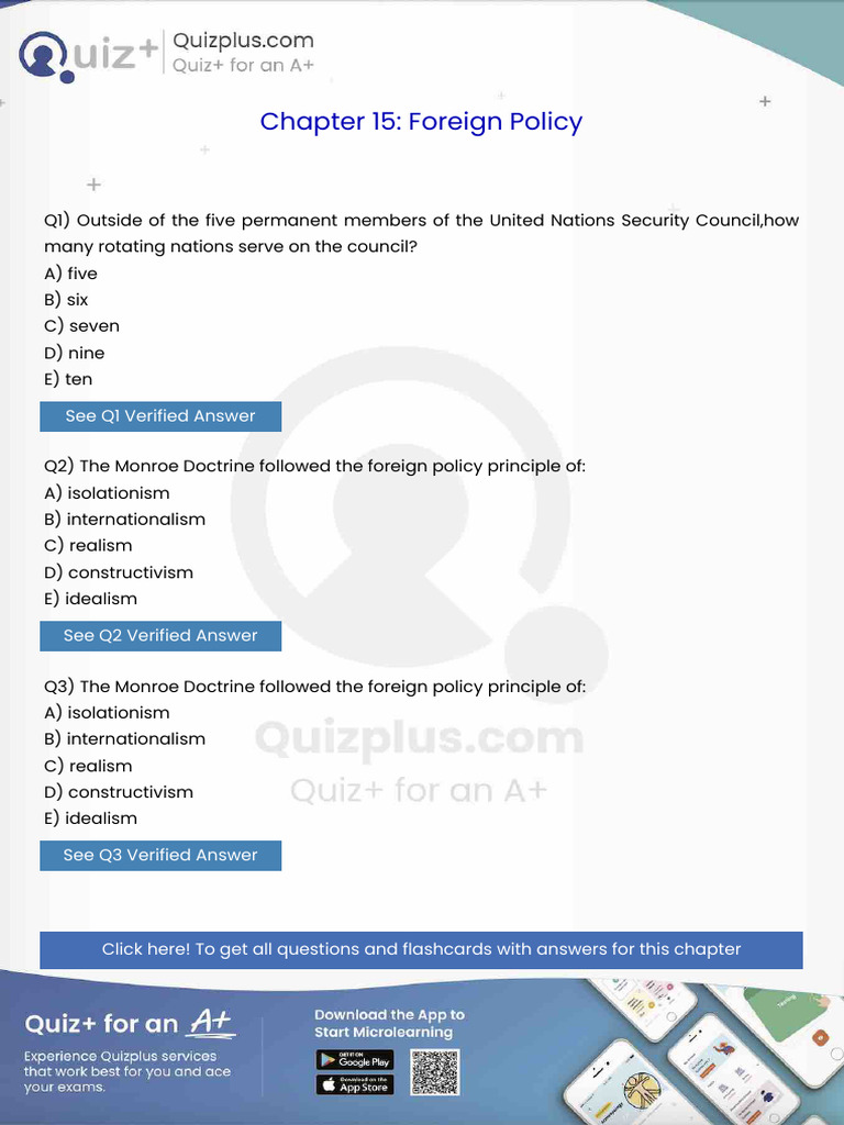Outside of the Five Permanent Members of the United Nations Security ...