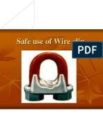 Safe Use of Wire Clip