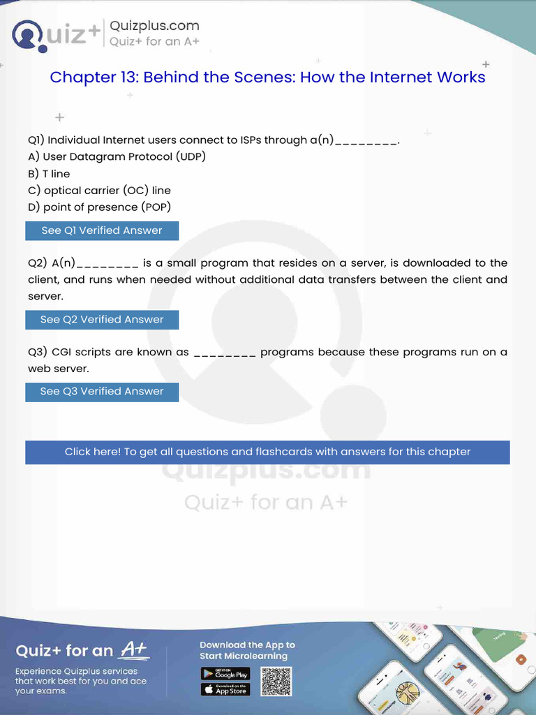 Individual Internet Users Connect to Isps Through An | PDF | Computer ...