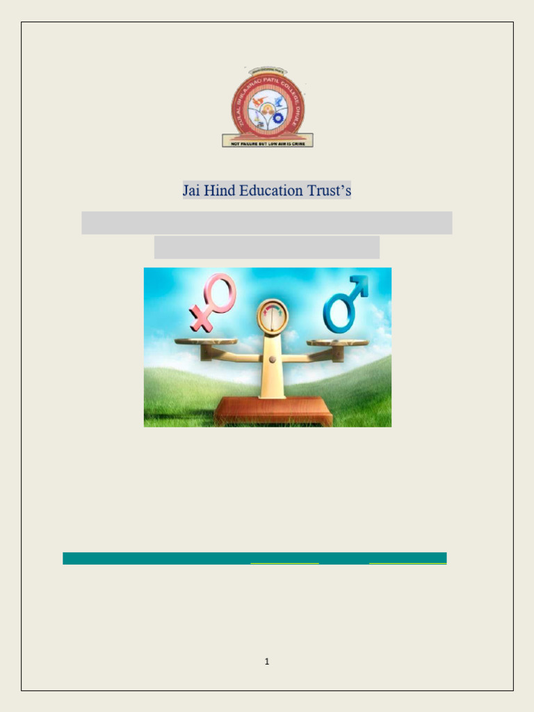 7.1.1 Gender Audit and Activities | PDF | Social Equality | Gender ...