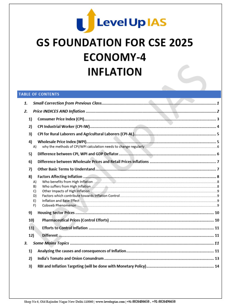 7591130673_4. Inflation | PDF | Cost Of Living | Inflation