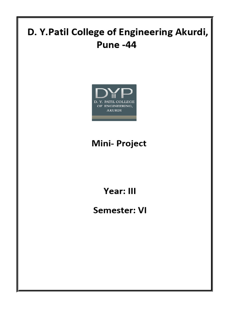 Mini Project Lab Manual | PDF | Key (Cryptography) | Public Key ...