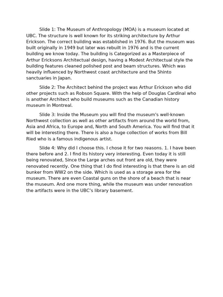Museum Script (1) | PDF