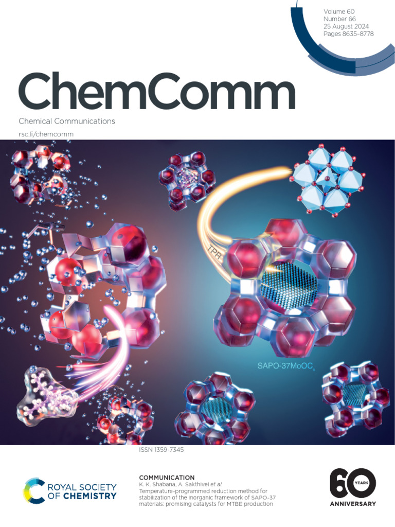 28 Chemcomm | PDF | Catalysis | X Ray Photoelectron Spectroscopy