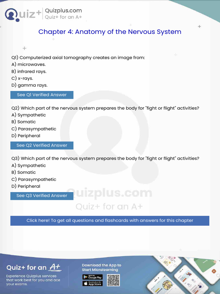 Computerized Axial Tomography Creates an Image From | PDF | Sleep ...