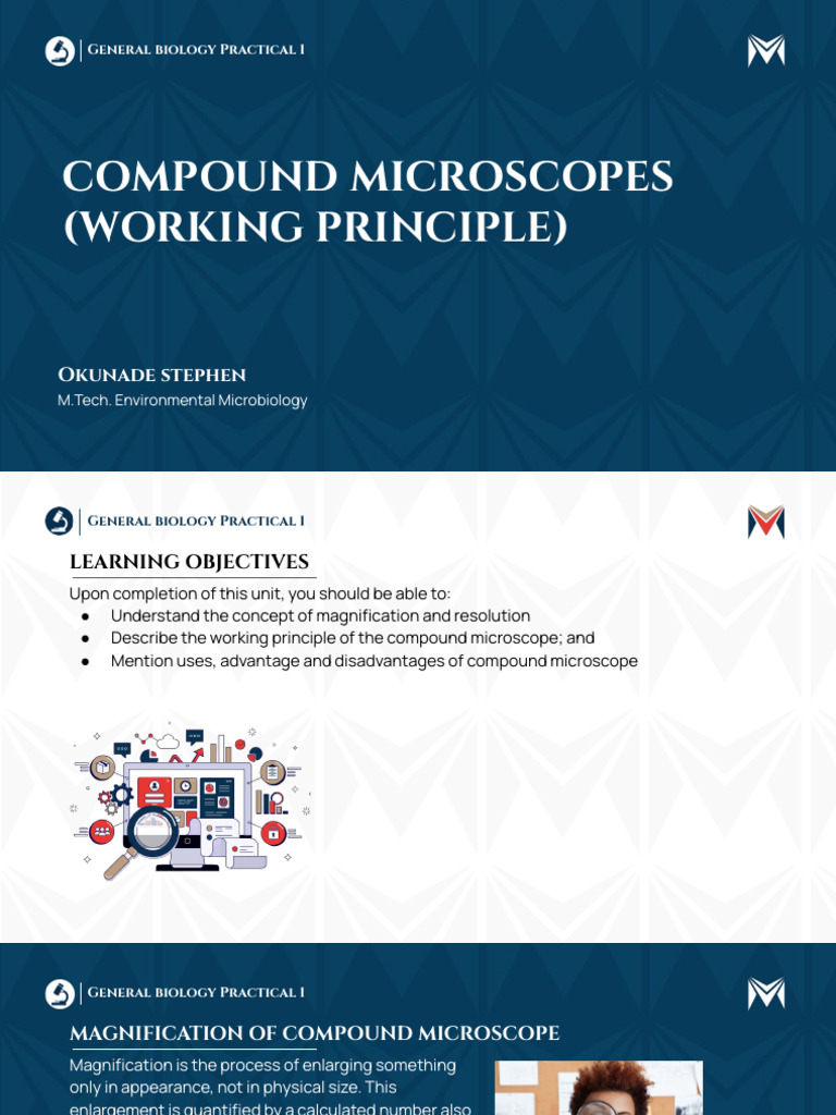 8042 Compound+Microscopes+%28Working+Principle%29%28PDF%29 | PDF ...