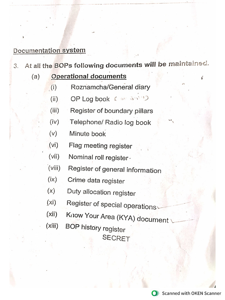 BOP Documents | PDF