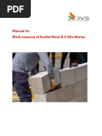 Masonry Blockwork Clean-Out Guidelines | PDF | Masonry | Architectural ...