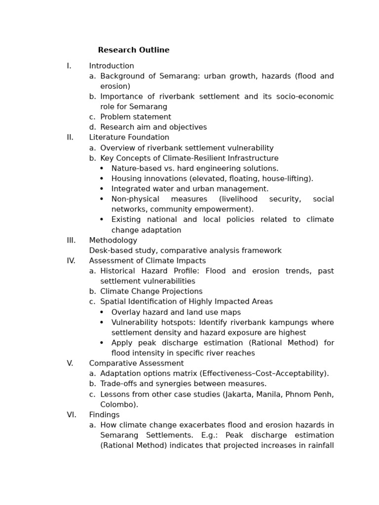 Research Outline | PDF