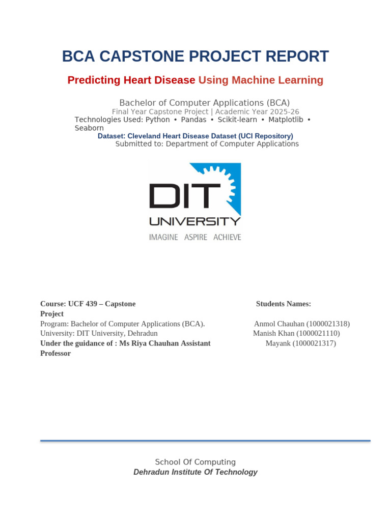 Heart Disease Capstone Report-2 | PDF | Support Vector Machine | Data ...