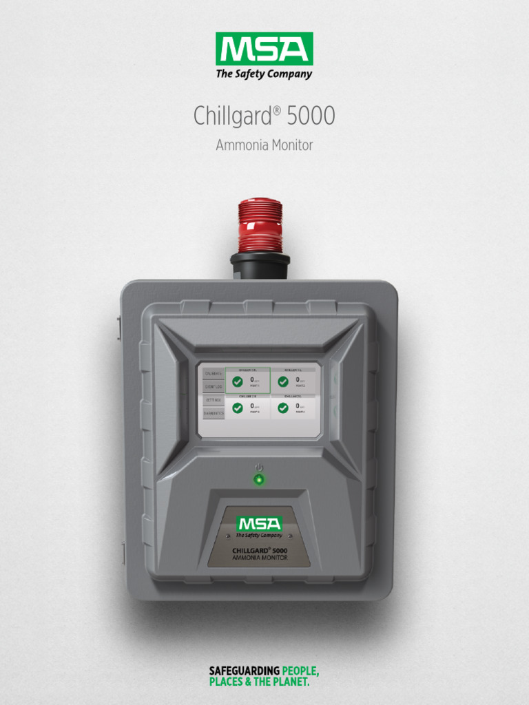 0720-237-MC Chillgard-5000 Ammonia Monitor Brochure | PDF | Ammonia ...