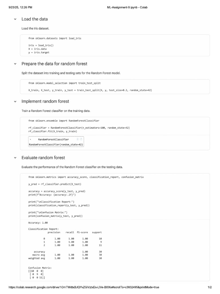 Assignment 9 | PDF