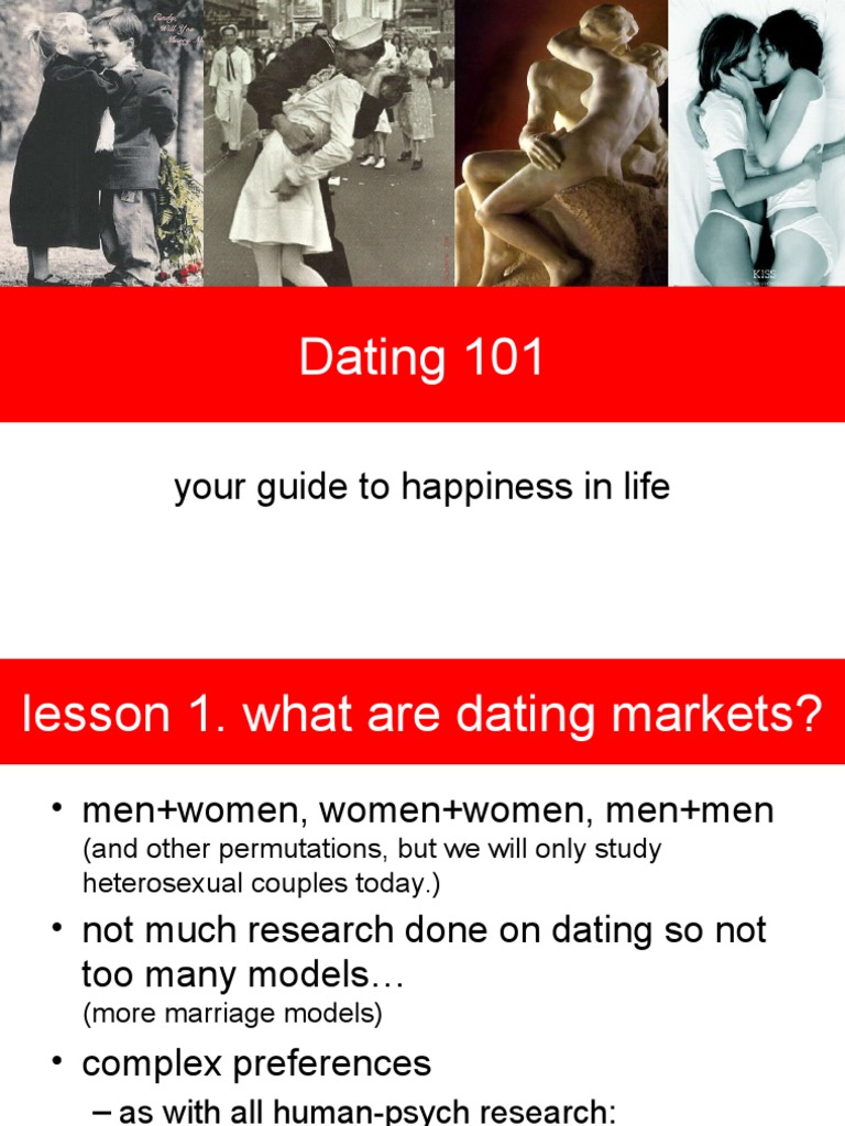 Dating 101: A Guide for Women | PDF | Online Dating Service ...