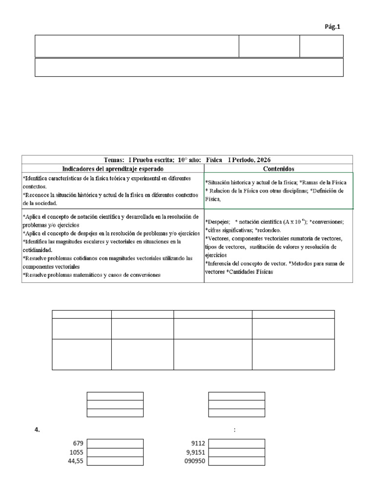 Practica 1 CON Temario Para Exam 2025 | PDF | Fuerza | Ligero
