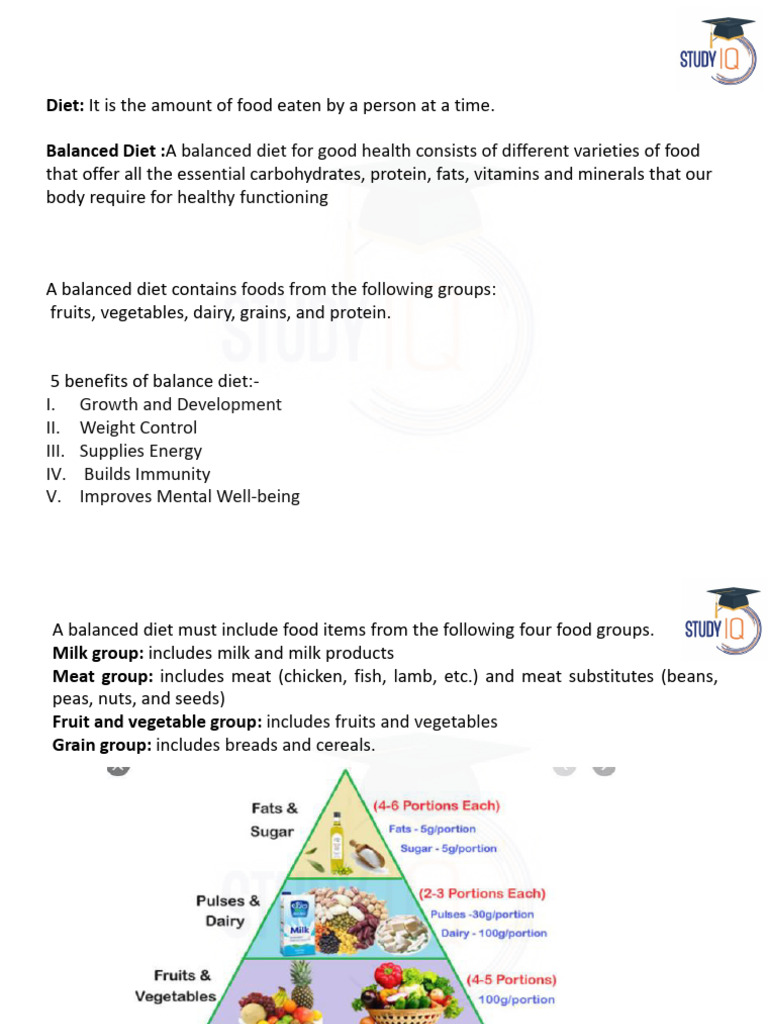 Components of Food Part 2 | PDF | Foods | Diet (Nutrition)