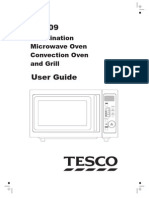 MC209 User Guide Combines Microwave, Oven & Grill Functions