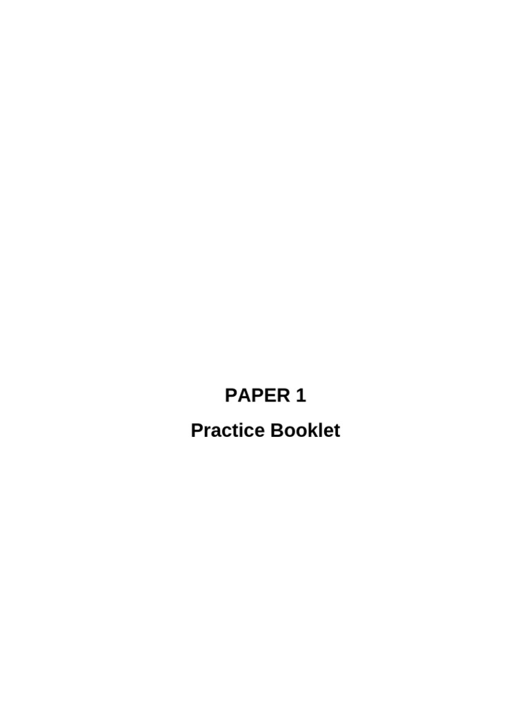 ABC Paper 1 Practice 3 | PDF | Electronic Waste | Employment