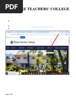 NSLSC Account Registration Guide | PDF | Password | Career & Growth