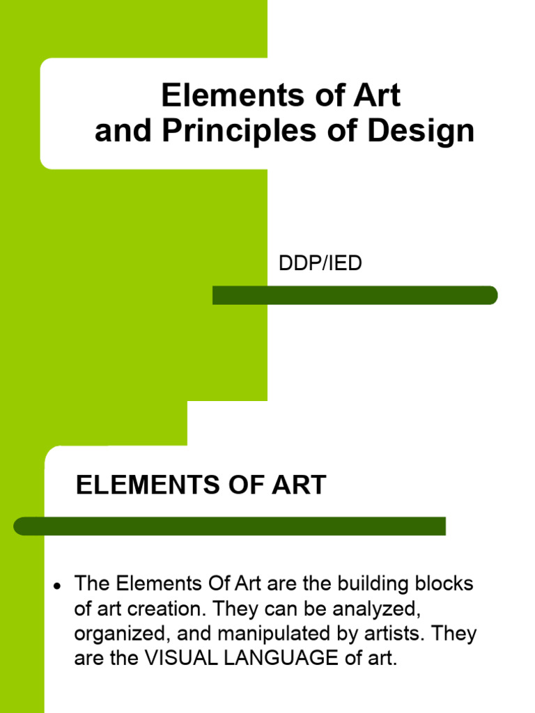 Elements and Principles of Design | PDF | Vision