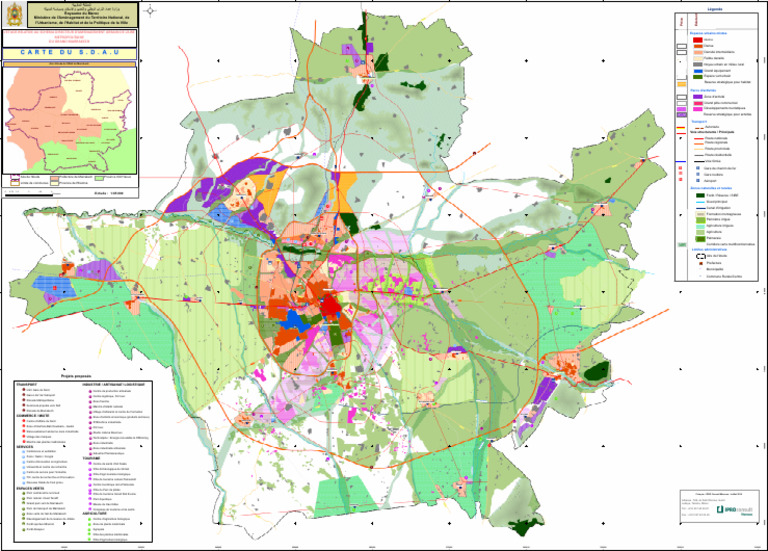 Carte Du Sdau | PDF