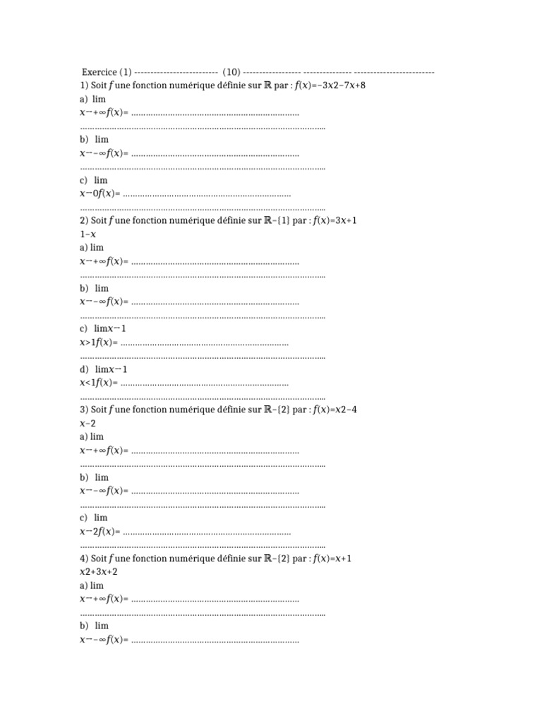 Evaluation Diagnostique Maths Deuxieme Bac | PDF