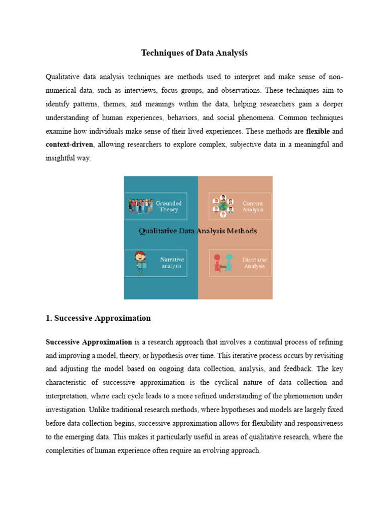 Techniques of Data Analysis | PDF | Semiotics | Qualitative Research