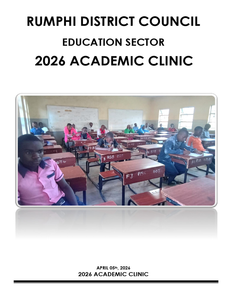 2026 Rumphi District Academic Clinic | PDF | Mentorship | Socioeconomic ...